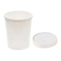 Súpu/ís box hvítt 32 oz