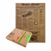 Arkir brúnn/news 350x270mm 1000stk
