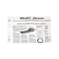 Arkir Old News Hvítt 35x27 1000stk